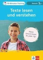 bokomslag Klett 10-Minuten-Training Deutsch Texte lesen und verstehen 5. Klasse