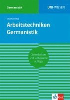 Arbeitstechniken Germanistik 1