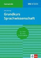 bokomslag Grundkurs Sprachwissenschaft : Für Ihren sicheren Studienerfolg