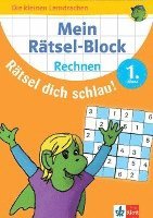 bokomslag Mein Rätsel-Block Rätsel dich schlau! Rechnen 1.Klasse