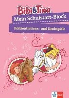 bokomslag Bibi & Tina: Mein Schulstart-Block Konzentrations- und Denkspiele. Vorschule, ab 5 Jahren