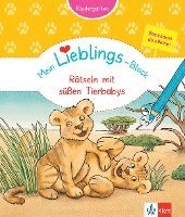 bokomslag Klett Mein Lieblings-Block Rätseln mit süßen Tierbabys