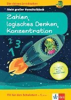 bokomslag Die kleinen Lerndrachen: Fit für den Schulstart: Mein großer Vorschulblock Zahlen, logisches Denken, Konzentration