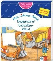 bokomslag Klett Mein Lieblings-Block Baggeralarm! Baustellen-Rätsel