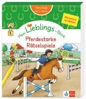 bokomslag Klett Mein Lieblings-Block Pferdestarke Rätselspiele