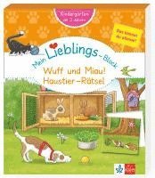 bokomslag Klett Mein Lieblings-Block: Wuff und Miau! Haustier-Rätsel