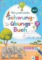 bokomslag Mein großes buntes Schwungübungs-Buch ab 5 Jahren