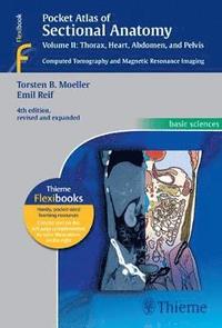 bokomslag Pocket Atlas of Sectional Anatomy, Volume II: Thorax, Heart, Abdomen and Pelvis: Computed Tomography and Magnetic Resonance Imaging