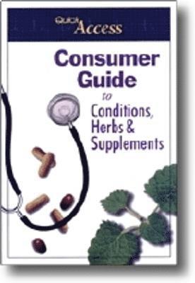 bokomslag Consumer Guide to Conditions, Herbs and Supplements