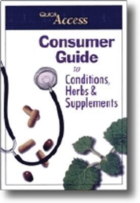 bokomslag Consumer Guide to Conditions, Herbs & Supplements
