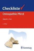bokomslag Checkliste Osteopathie Pferd