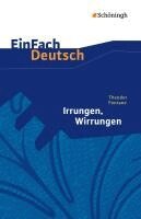 Theodor Fontane, Johannes Diekhans - Irrungen, Wirrungen. EinFach Deutsch Textausgaben, Häftad