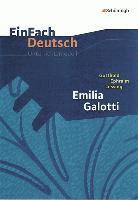 bokomslag Emilia Galotti: Gymnasiale Oberstufe. EinFach Deutsch Unterrichtsmodelle