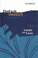 Friedrich von Schiller, Johannes Diekhans - Kabale und Liebe: Ein bürgerliches Trauerspiel. EinFach Deutsch Textausgaben, Häftad