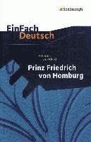 bokomslag Prinz Friedrich von Homburg. Ein Schauspiel. EinFach Deutsch Textausgaben