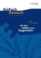 Joseph von Eichendorff, Stefan Volk - Aus dem Leben eines Taugenichts. EinFach Deutsch Unterrichtsmodelle, Häftad
