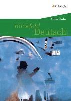 bokomslag Blickfeld Deutsch. Schülerband  - Oberstufe