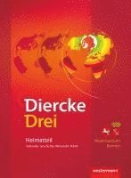 bokomslag Diercke Drei. Arbeitsheft Kartenarbeit. Heimatteil Niedersachsen / Bremen