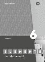 bokomslag Elemente der Mathematik SI 6. Lösungen. G9 in Nordrhein-Westfalen