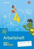 bokomslag Welt der Zahl 4. Arbeitsheft. Allgemeine Ausgabe