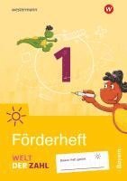 bokomslag Welt der Zahl 1. Förderarbeitsheft. Für Bayern