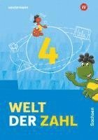 bokomslag Welt der Zahl 4. Schulbuch. Für Sachsen