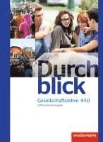 bokomslag Durchblick Gesellschaftslehre 9 / 10. Schulbuch. Niedersachsen