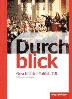 bokomslag Durchblick Geschichte und Politik 7 / 8. Schulbuch. Differenzierende Ausgabe. Niedersachsen