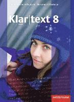 bokomslag Klartext 8. Schulbuch. Realschule.Nordrhein-Westfalen