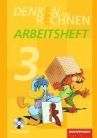 bokomslag Denken und Rechnen 3. Arbeitsheft mit CD-ROM. Grundschulen in den östlichen Bundesländern