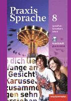 bokomslag Praxis Sprache 8. Arbeitsheft 8 mit CD-ROM. Allgemeine Ausgabe