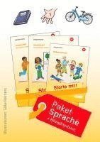 Starte mit! - Materialien zur Sprachbildung. Paket Sprache inklusive Bildwörterbuch 1