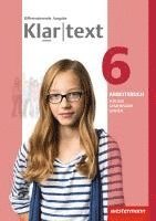 bokomslag Klartext 6. Arbeitsbuch 6 Individuelle Förderung - Inklusion. Differenzierende allgemeine Ausgabe