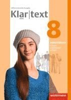 bokomslag Klartext 8. Arbeitsbuch. Individuelle Förderung - Inklusion. Differenzierende allgemeine Ausgabe