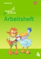 bokomslag Denken und Rechnen 4. Arbeitsheft. Grundschulen in den östlichen Bundesländern