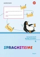 bokomslag SPRACHSTEINE Sprachbuch 4. Kompetenzheft Richtig Schreiben. Bayern