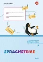 SPRACHSTEINE Sprachbuch 4. Kompetenzheft Richtig Schreiben. Bayern 1