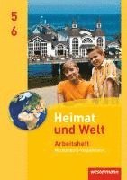 bokomslag Heimat und Welt 5 / 6. Arbeitsheft. Regelschulen. Mecklenburg-Vorpommern