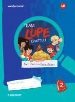 bokomslag TEAM LUPE ERMITTELT - Übungshefte. Ferienheft 2