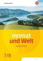 bokomslag Heimat und Welt 7 / 8. Arbeitsheft. Thüringen