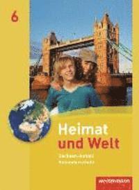 bokomslag Heimat und Welt 6. Schulbuch. Sekundarschulen. Sachsen-Anhalt