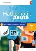 bokomslag Mathematik heute 7. Arbeitsheft mit interaktiven Übungen. Hauptschulbildungsgang. Für Sachsen