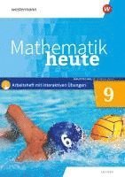 bokomslag Mathematik heute 9. Arbeitsheft mit interaktiven Übungen. Hauptschulbildungsgang . Für Sachsen