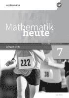 bokomslag Mathematik heute 7. Lösungen. Realschulbildungsgang. Für Sachsen