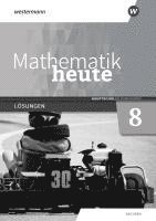 bokomslag Mathematik heute 8. Lösungen. Hauptschulbildungsgang. Für Sachsen
