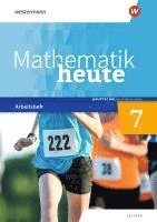 bokomslag Mathematik heute 7. Arbeitsheft mit Lösungen. Hauptschulbildungsgang. Für Sachsen