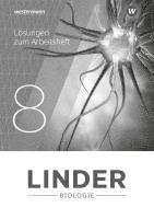 bokomslag LINDER Biologie SI 8. Lösungen zum Arbeitsheft. Sachsen