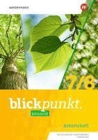 bokomslag Blickpunkt Biologie 7 / 8. Arbeitsheft. Für Mecklenburg-Vorpommern und Thüringen