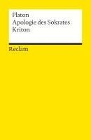 Platon - Apologie des Sokrates. Kriton, Häftad