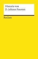 bokomslag Historia von D. Johann Fausten